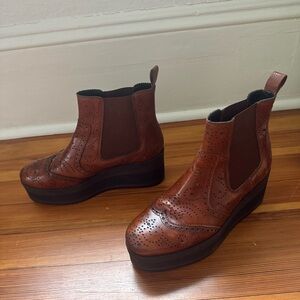 Pons Quintana Brown Ankle Boots